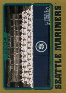 Topps Gold Mariners Team Card /2005